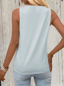 SHEIN LUNE Áo khoác và áo lót dành cho xe tăng nữ Bộ lạc Giải trí - Nhiều màu - Xem 2