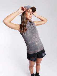 SHE(IN) BRASIL Nhuộm buộc Cổ giả Áo ba lỗ - Nhiều màu - Xem 5