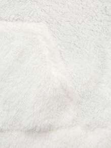 SHEIN Áo nỉ flannel phối màu có túi dành cho bé trai tuổi teen, thích hợp cho mùa Thu/Đông. - Nhiều màu - Xem 3