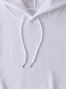 INAWLY Plus Pocket Drawstring Thermal Lined Hoodie, For Winter Fall Cloth For Women Autumn