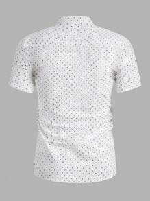 Manfinity VCAY Men All-over Print Shirt - White - View 2