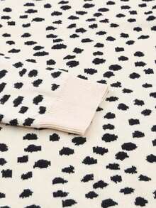 CILKOO 斑點印花雙口袋開門襟外套 - 杏色 - 查看 8