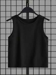 RueChic Young Boy 3pcs Solid Tank Top - متعدد الألوان - مشاهدة 6