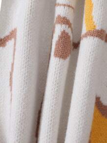 Baby Girl Cartoon Pattern Jumpsuit - Multicolor - View 4