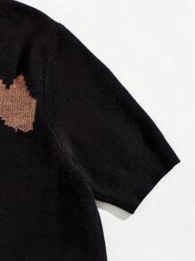 Manfinity VCAY Men Butterfly Pattern Knit Top