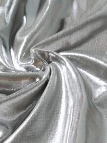 SHEIN Cô gái Tween Đồ họa Chữ cái Áo chui đầu & Kim loại Quần - Nhiều màu - Xem 4