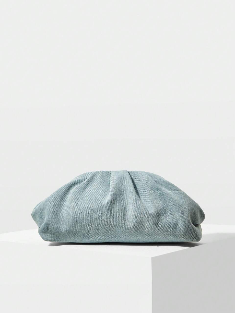 MOTF DENIM CLUTCH BAG
