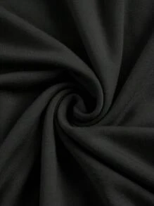 Firerie Solid Base Cami Bodycon Dress-Black - Black - View 3