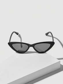 SHEIN 1pair Kids Star Pattern Cat Eye Frame Fashion Glasses For Outdoor