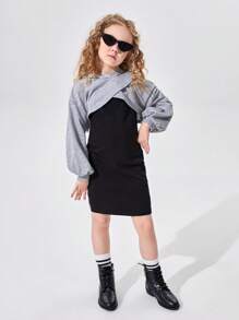 SHEIN 1pair Kids Star Pattern Cat Eye Frame Fashion Glasses For Outdoor