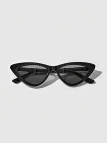 SHEIN 1pair Kids Star Pattern Cat Eye Frame Fashion Glasses For Outdoor