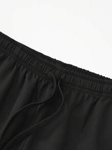 Manfinity Homme Quần Short Nam - màu đen - Xem 4