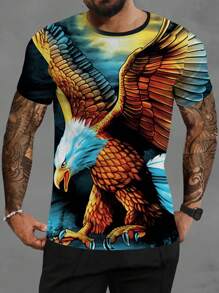 Manfinity LEGND Áo thun nam Thú vật Đường phố - Nhiều màu - Xem 1