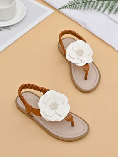 時尚休閒度假風格3D大花人字拖