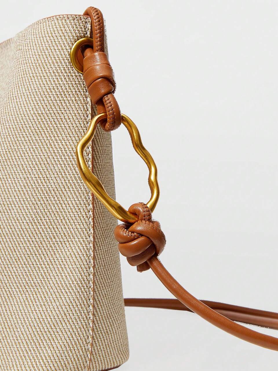 MOTF HANDLE DECOR SHOULDER BAG