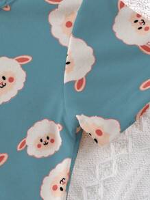 SHEIN Đứa bé trai 3pcs Đồ họa Hoạt hình Áo liền quần - Nhiều màu - Xem 4