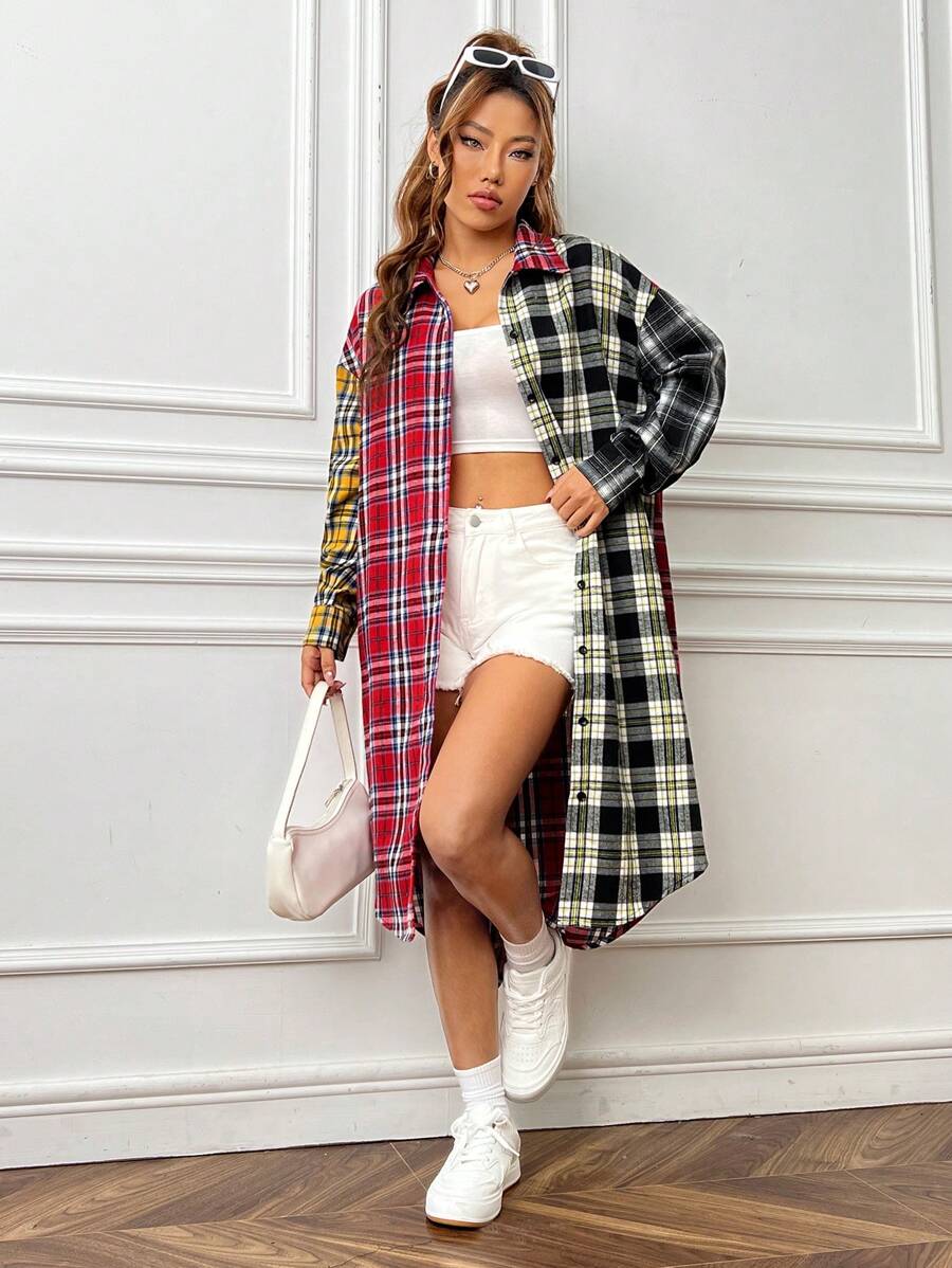 Muchica In kẻ sọc Thả vai áo - Nhiều màu - Xem 1