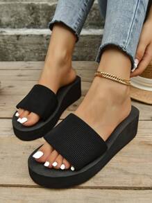 Trang trình bày một ban nhạc tối giản dành cho nữ, Trang trình bày thời trang mùa hè - màu đen - Xem 2