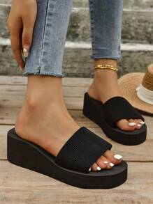 Trang trình bày một ban nhạc tối giản dành cho nữ, Trang trình bày thời trang mùa hè - màu đen - Xem 4