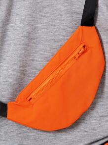 SHEIN 男小童素色T恤&帶扣細節短褲 - 彩色 - 查看 7