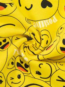 Tween Boy 4pcs Expression & Letter Graphic Boxer Brief - Multicolor - View 8