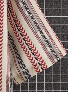 Manfinity Homme Men Geo Print Shirt Without Tee - Multicolor - View 4