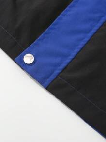 Manfinity Homme Lỏng lẻo phù hợp Nam Hai âm Túi có nắp Dây kéo Áo khoác - Nhiều màu - Xem 6