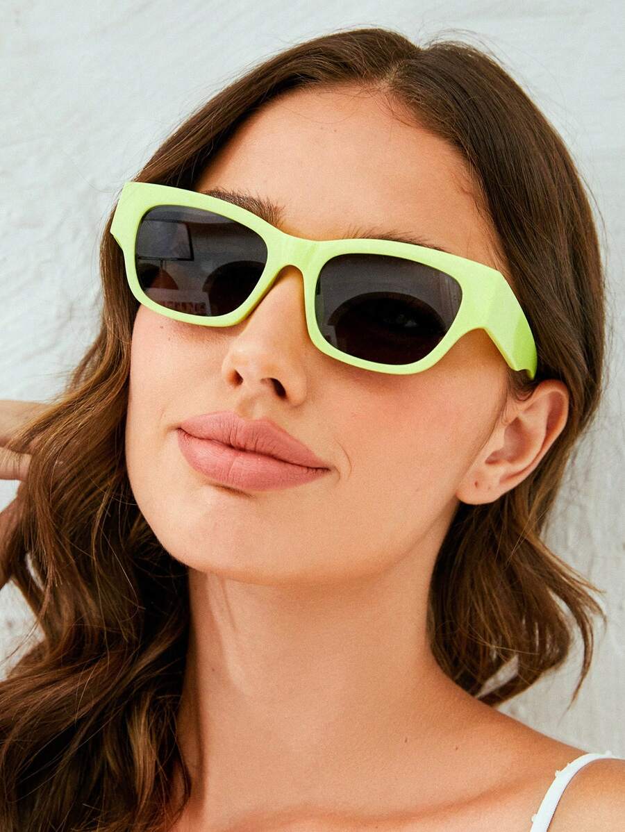 SHEIN VCAY Women Square Frame Fashion Glasses for Sale Australia New