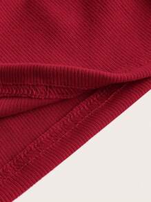 SHEIN ICON Top de tirantes ribete con fleco