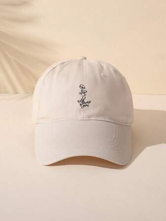 The Letter Vee 極簡風格圖案棒球帽