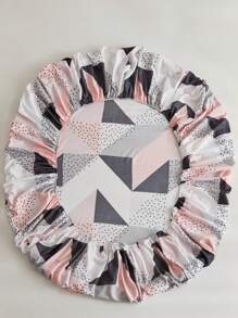 4 cái/bộ Họa tiết Hình học Bằng phẳng & Bộ trang tính được trang bị Đối với Phòng ngủ - Nhiều màu - Xem 6