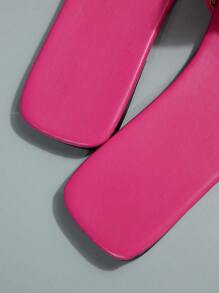 Sandały Bow-Knot Slide, damskie modne wsuwane buty plażowe z kokardą, antypoślizgowe, odporne na zużycie, odpowiednie do dojazdów do pracy, na imprezę, na wakacje na plaży