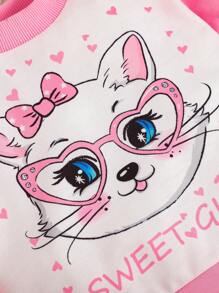 Sets de Bebé Niña Letras Dibujos animados - Multicolor - Ver 5