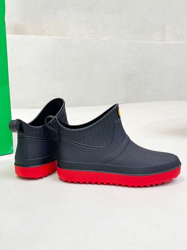 Women's Simple And Stylish Rain Shoes/rain Boots SHEIN USA