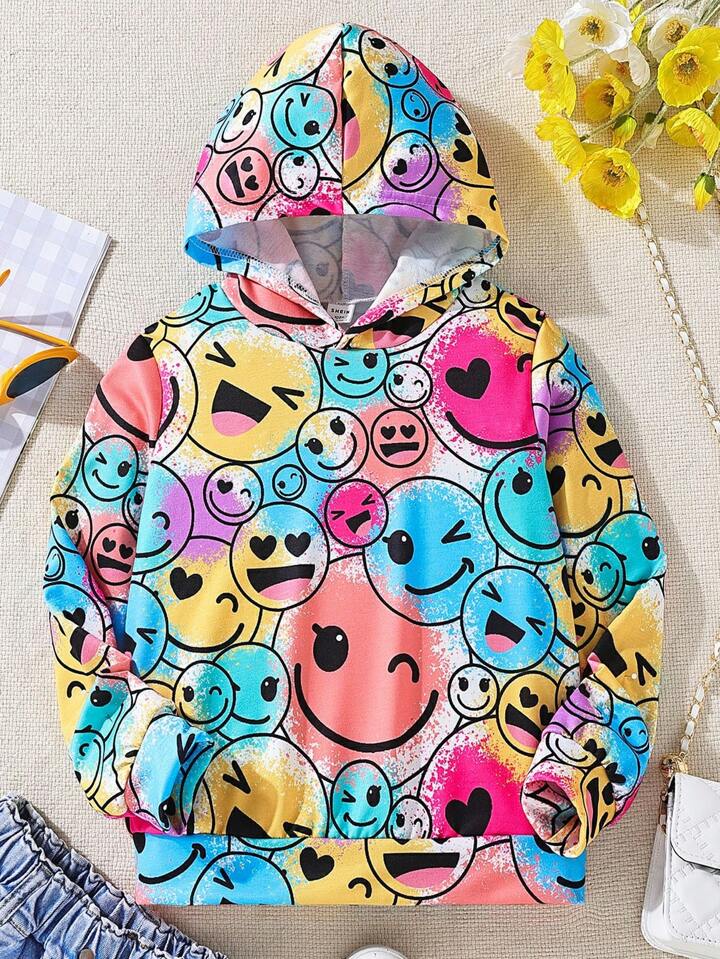 shein smiley face hoodie