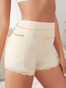 Trang trí ren Quần short định hình - Màu be - Xem 2