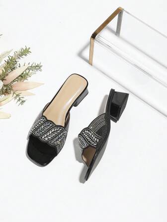 Sandalias de tacón alto de moda para mujer para uso primaveral/verano y uso al aire libre para el Día de San Valentín