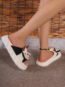 Zapatillas de casa de moda con cómodo de mujeres interior - Multicolor - Ver 6