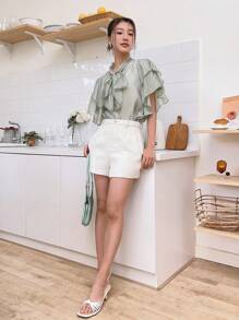 DAZY High Waist Wide Leg Shorts