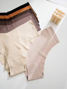 7pack Solid Simple Brief - Multicolor - View 4