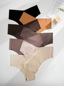 7pack Solid Simple Brief - Multicolor - View 6