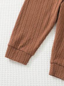 Bebis Flicka 3 st. Rosett Framtill Mjukisbyxor - Multifärgad - Visa 4