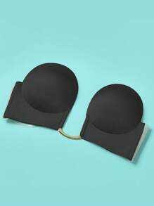 Adhesivo sin tira Sujetador - Negro - Ver 8