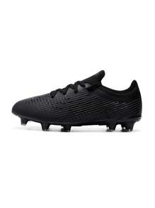 Men's Plaid Pattern Lace Up Front Football Shoes