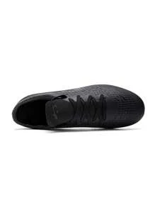 Men's Plaid Pattern Lace Up Front Football Shoes