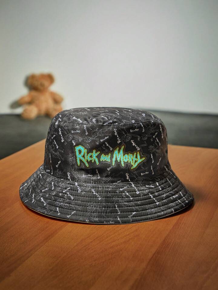 rick and morty bucket hat