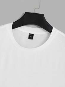 EASEVO 男士大码山水圖案T恤 - 彩色 - 查看 3