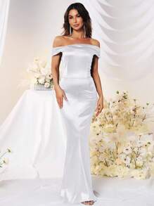 MUXXN Đầm Dự Tiệc Nữ - trắng - Xem 1