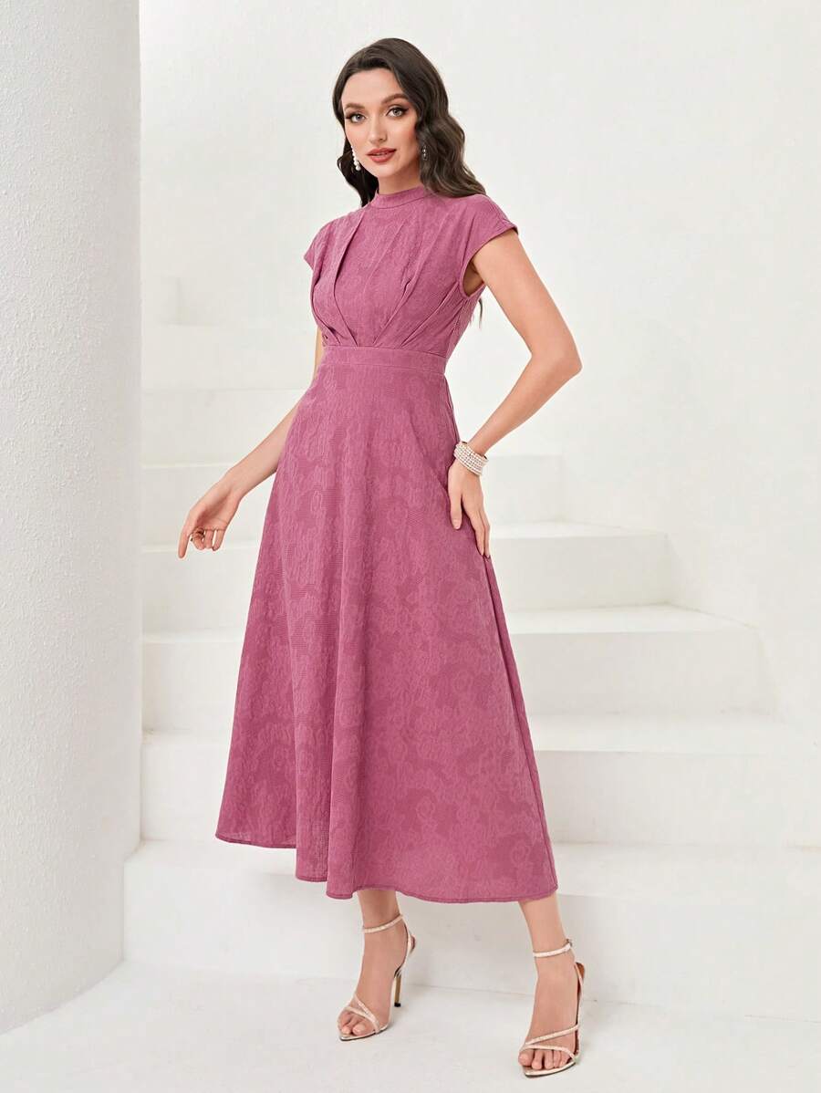 Modelyn 小高領洋裝不附腰帶