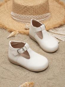 嬰兒簡約風戶外時尚靴子 - 白色 - 查看 2